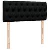 vidaXL Boxspring posteľ s matracom čierny 120x200 cm l&aacute;tka