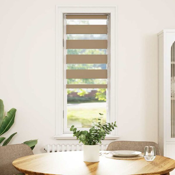 vidaXL Zebra roleta 50x150 cm &scaron;&iacute;rka l&aacute;tky 45,9 cm polyester