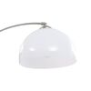 vidaXL Oblúková lampa strieborná 200 cm 60 W E27