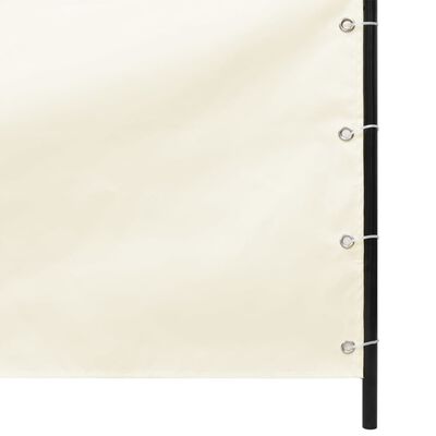 vidaXL Balkónová markíza krémová 100x240 cm oxfordská látka