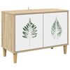 vidaXL TV skrinka HANAU 69 x 33 x 50 cm Sonoma Kompozitn&eacute; drevo