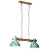 vidaXL Z&aacute;vesn&aacute; lampa 25 W &scaron;muhovan&aacute; modr&aacute; 85x28x109 cm E27