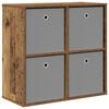 vidaXL Serv&iacute;rovacia skriňa so z&aacute;suvkou Star&eacute; drevo 68,5 x 32 x 67 cm