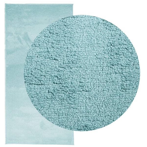 vidaXL Koberec OVIEDO kr&aacute;tky vlas zelen&yacute; 100x200 cm