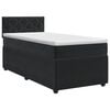 vidaXL Posteľ boxspring s matracom Svetlosiv&aacute; 90 x 190 cm Zamat