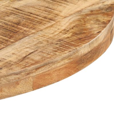 vidaXL Bistro stolík okrúhly Ø80x75 cm surové mangovníkové drevo
