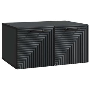 vidaXL N&aacute;stenn&aacute; TV skrinka Čierna 59,5 x 41 x 30 cm Kompozitn&eacute; drevo