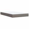 vidaXL Boxspring posteľ s matracom sivohned&yacute; 120x200 cm l&aacute;tka