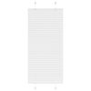 vidaXL plisovan&aacute; roleta biela 60x100 cm &scaron;&iacute;rka l&aacute;tky 59,4 cm