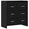 vidaXL Serv&iacute;rovacia skriňa Čierny dub 75 x 33 x 80 cm Kompozitn&eacute; drevo