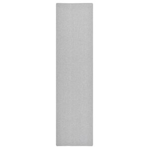 vidaXL Koberec beh&uacute;ň bledo-siv&yacute; 80x300 cm