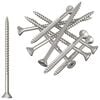 vidaXL Skrutky 100 pcs Strieborn&aacute; &Oslash; 2,88 x 45 mm Nerezov&aacute; oceľ A2
