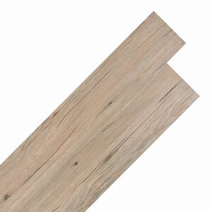 vidaXL Samolepiace PVC podlahov&eacute; dosky Hned&yacute; dub 30,5 x 61 cm 28 ks