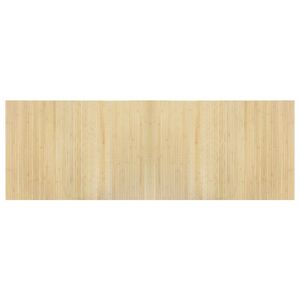 vidaXL Koberec obdĺžnikový bledý prírodný 70x200 cm bambus
