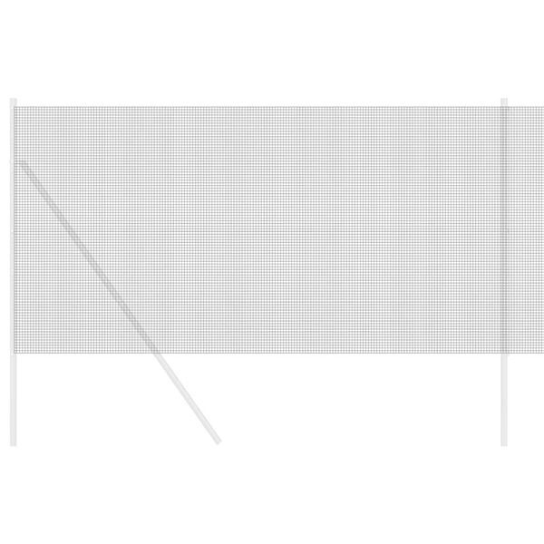 vidaXL Zvaren&yacute; dr&ocirc;ten&yacute; plot Siv&aacute; 1 x 100 m