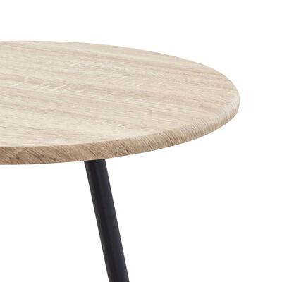 vidaXL Barový stôl dubový 60x107,5 cm MDF
