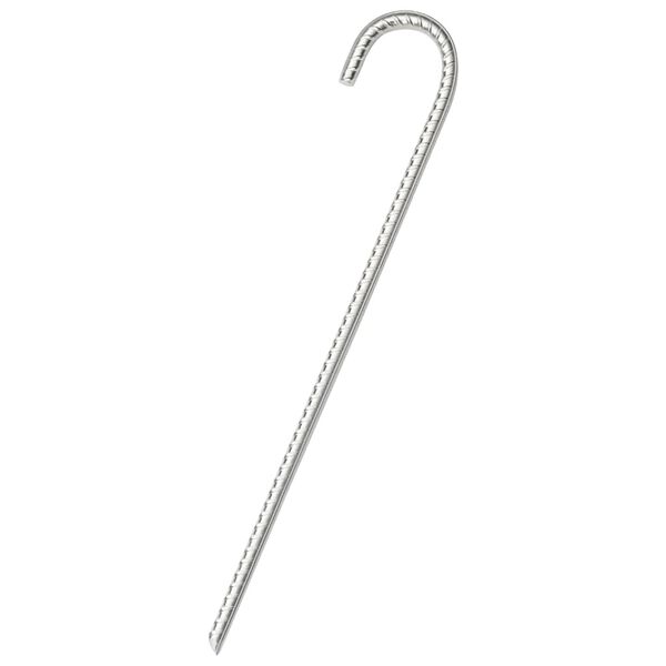 vidaXL Stanov&eacute; kol&iacute;ky 12 ks 37 cm &Oslash;10 mm pozinkovan&aacute; oceľ