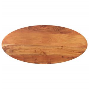 vidaXL Stolov&aacute; doska 80x40x2,5 cm ov&aacute;lna mas&iacute;vna ak&aacute;cia