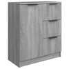 vidaXL Komoda siv&yacute; dub sonoma 60x30x70 cm spracovan&eacute; drevo
