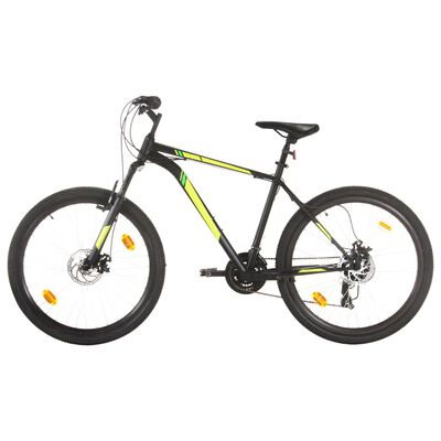 vidaXL Horský bicykel 21 rýchlostí 27,5" koleso 42 cm rám čierny