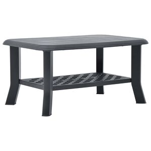 vidaXL Konferenčn&yacute; stol&iacute;k, antracitov&yacute; 90x60x46 cm, plast