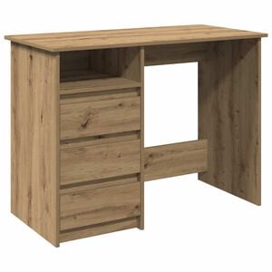 vidaXL St&ocirc;l dub artisan 102x50x75 cm kompozitn&eacute; drevo