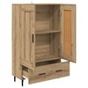 vidaXL Highboard Remeseln&yacute; dub 69,5 x 31 x 115 cm Kompozitn&eacute; drevo