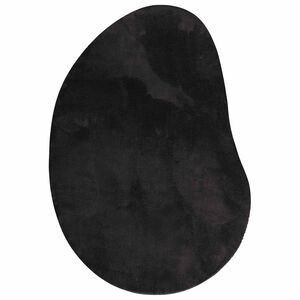 vidaXL Koberec Čierna 120 x 170 cm Polyester