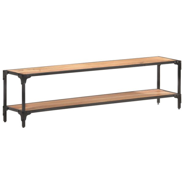 vidaXL TV skrinka 150x30x40 cm, akáciový masív