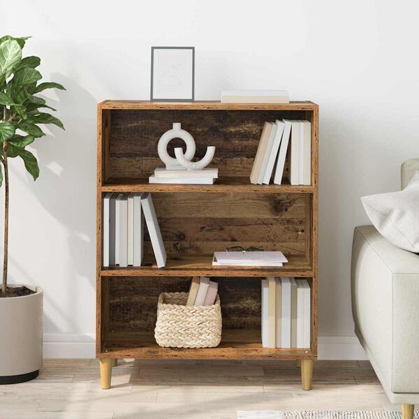 vidaXL Serv&iacute;rovacia skriňa Star&eacute; drevo 69,5 x 32,5 x 90 cm