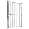 vidaXL Z&aacute;hradn&aacute; br&aacute;na 100x145 cm nehrdzavej&uacute;ca oceľ