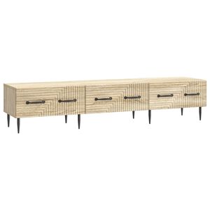 vidaXL TV skrinka Dub sonoma 147 x 34,5 x 30 cm Kompozitn&eacute; drevo