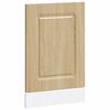 vidaXL Panel um&yacute;vačky riadu Kalmar dub sonoma 45x1,5x57 cm kompozitn&eacute; drevo