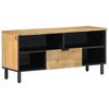 VidaXL TV skrinka Hned&aacute; 100x33x46 cm Mas&iacute;vne drevo Mango