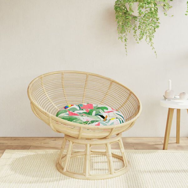 vidaXL Okr&uacute;hly vank&uacute;&scaron; viacfarebn&yacute; &Oslash; 60 x 11 cm oxfordsk&aacute; l&aacute;tka