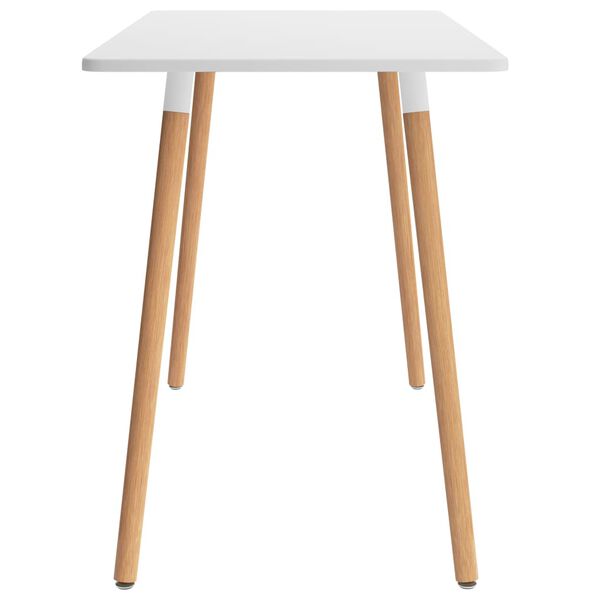 vidaXL 5-dielna jedálenská súprava bledozelená