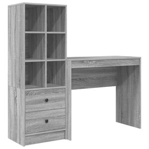 vidaXL St&ocirc;l Siv&yacute; Sonoma 135,5 x 40 x 127 cm 2 ks