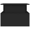 vidaXL Konferenčný stolík čierny 90x55x42,5 cm kompozitné drevo