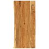 vidaXL Doska na kúpeľňovú skrinku, akáciový masív 114x52x2,5 cm