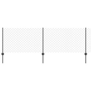 vidaXL Plot s podperou Siv&aacute;