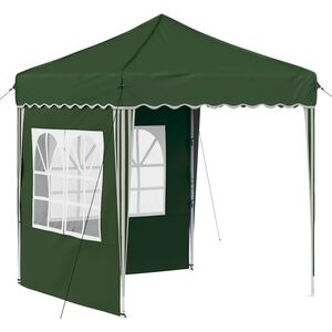 vidaXL Pr&iacute;stre&scaron;ok na p&aacute;rty 195 x 195 x 245 cm Zelen&aacute; Oxfordsk&aacute; l&aacute;tka