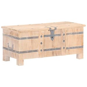 vidaXL Truhlica 90x40x40 cm, ak&aacute;ciov&yacute; mas&iacute;v