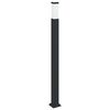 vidaXL Stĺpikov&eacute; svietidlo 110 cm čierne IP44