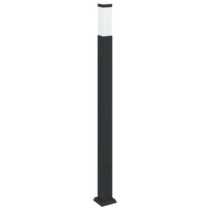 vidaXL Stĺpikov&eacute; svietidlo 110 cm čierne IP44