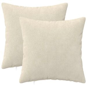 vidaXL Poťah na podložku 2 pcs HEERLEN Kr&eacute;mov&aacute; 30 x 30 cm
