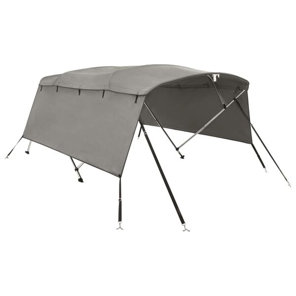 vidaXL Strie&scaron;ka Bimini s 4 obl&uacute;kmi a stenami 243x(230-244)x137 cm