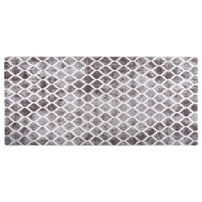 vidaXL Prateľný koberec 80x300 cm viacfarebný protišmykový