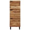 vidaXL Highboard Pr&iacute;rodn&aacute; 40 x 33,5 x 110 cm Pevn&eacute; ak&aacute;ciov&eacute; drevo