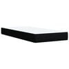 vidaXL Posteľn&yacute; r&aacute;m boxspring s matracom čierny 80x200 cm l&aacute;tka