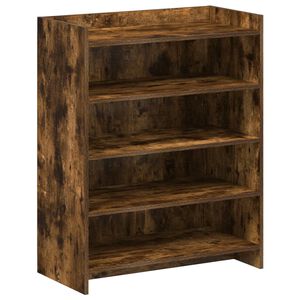 vidaXL Skriňa na top&aacute;nky Dymov&yacute; dub 73,5 x 36 x 92 cm Kompozitn&eacute; drevo